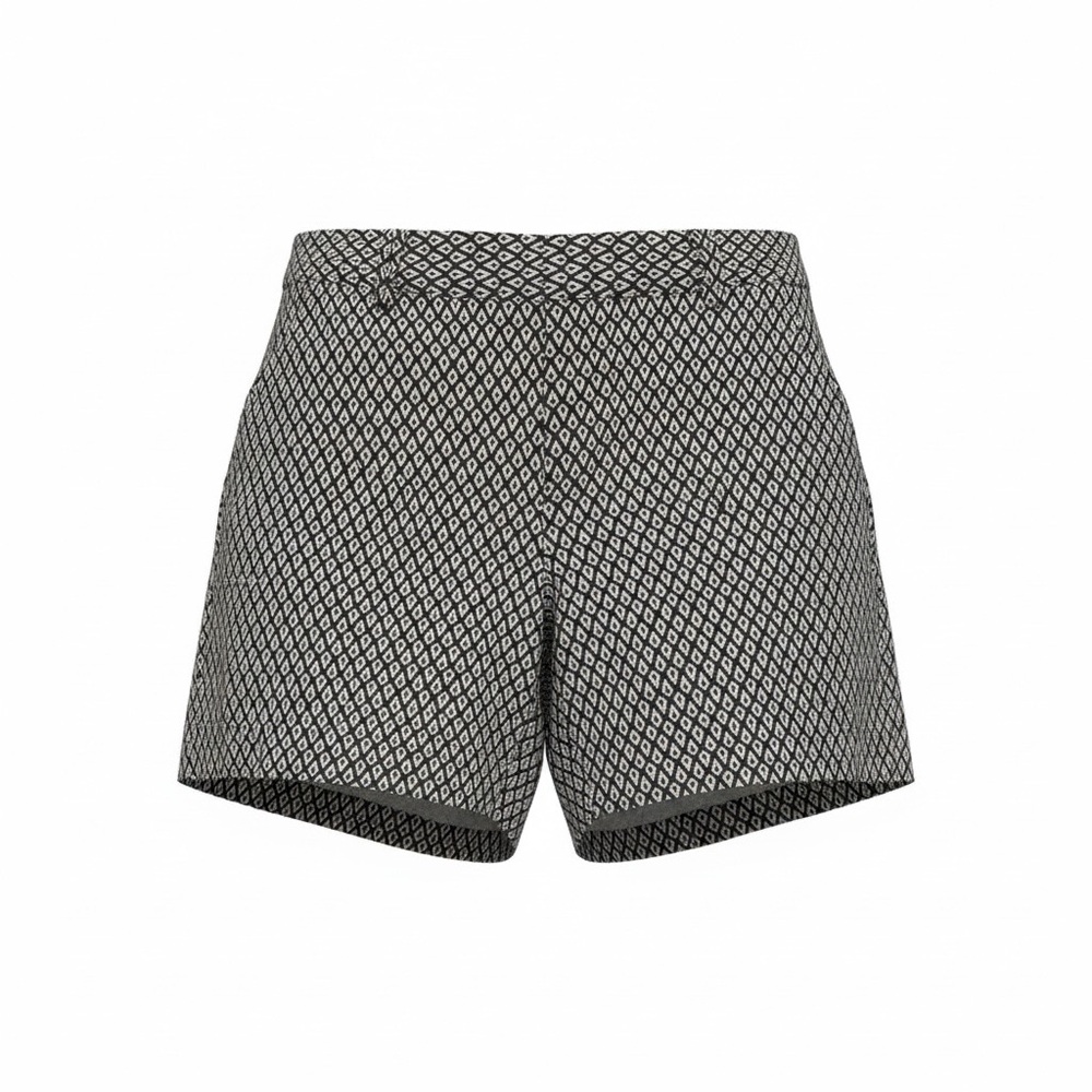 Worthington Black and White Patterned Shorts